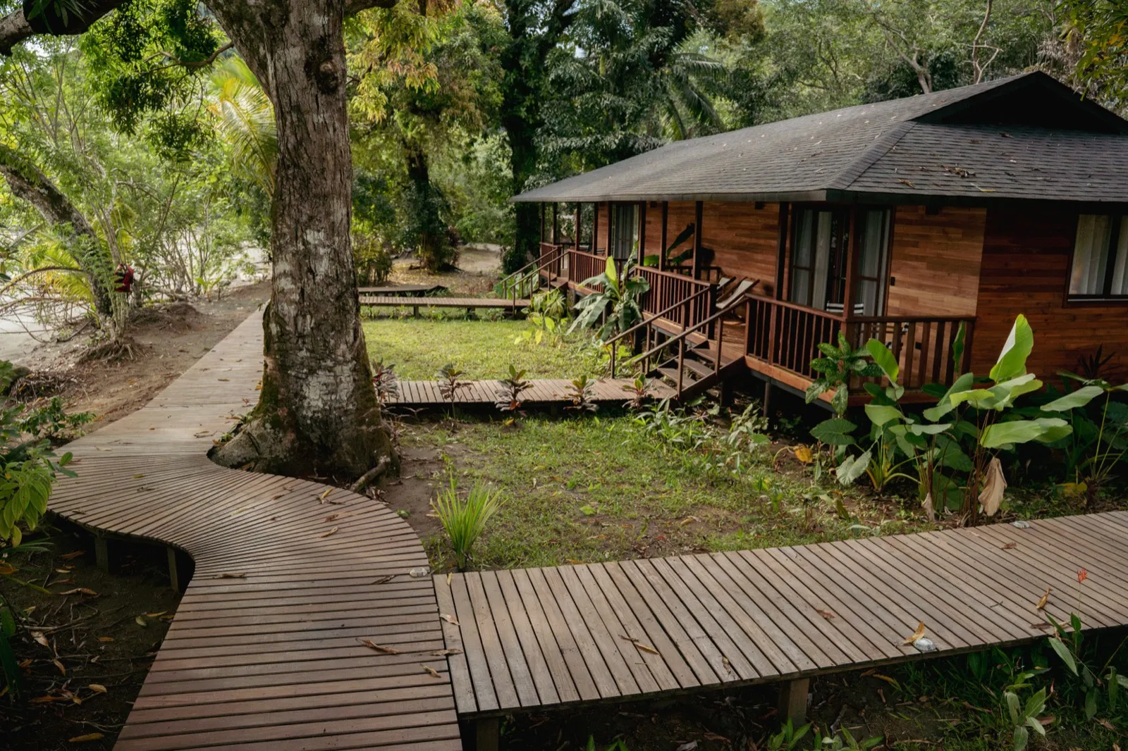 Las cabañas