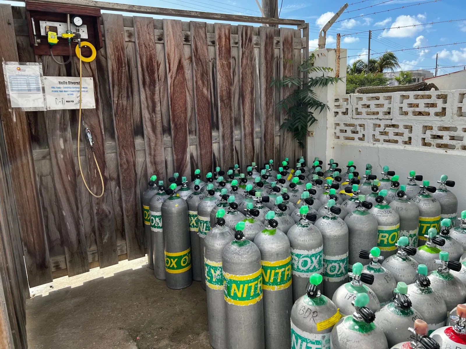 Tanques de nitrox