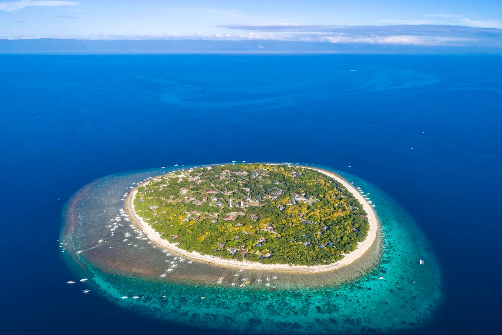 La isla de Balicasag, en Bohol